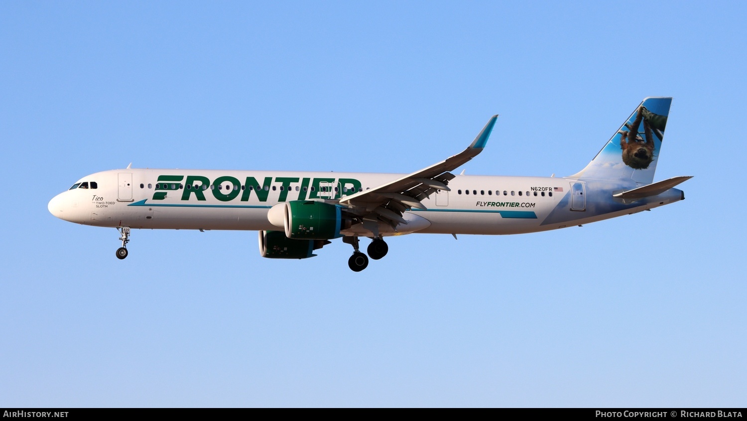 Aircraft Photo of N620FR | Airbus A321-271NX | Frontier Airlines | AirHistory.net #743765