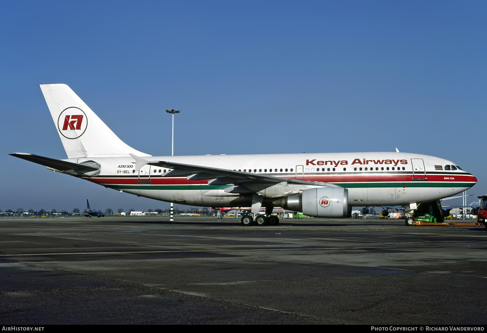 Aircraft Photo of 5Y-BEL | Airbus A310-304 | Kenya Airways | AirHistory.net #743787