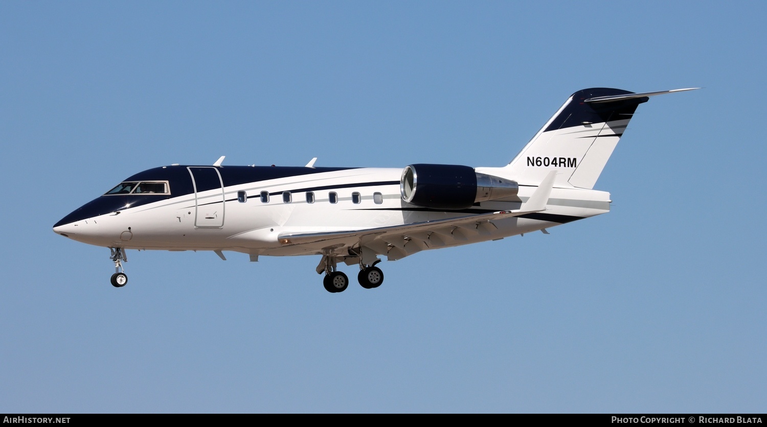 Aircraft Photo of N604RM | Bombardier Challenger 604 (CL-600-2B16) | AirHistory.net #743794