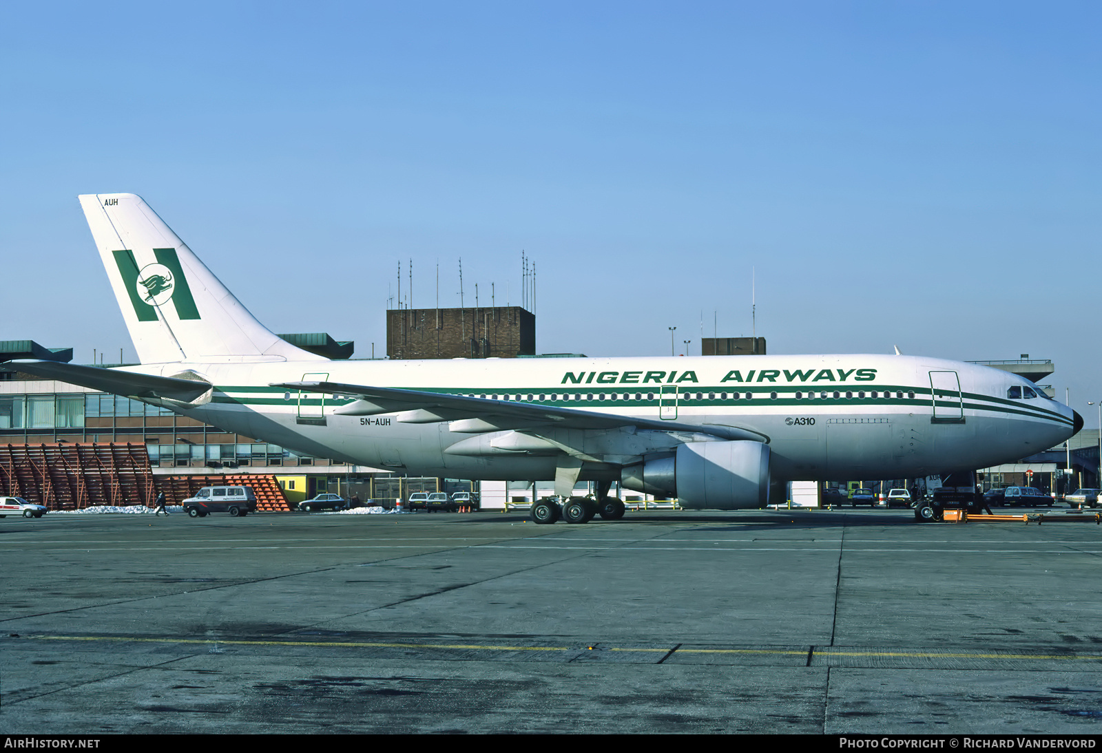 Aircraft Photo of 5N-AUH | Airbus A310-222 | Nigeria Airways | AirHistory.net #743799