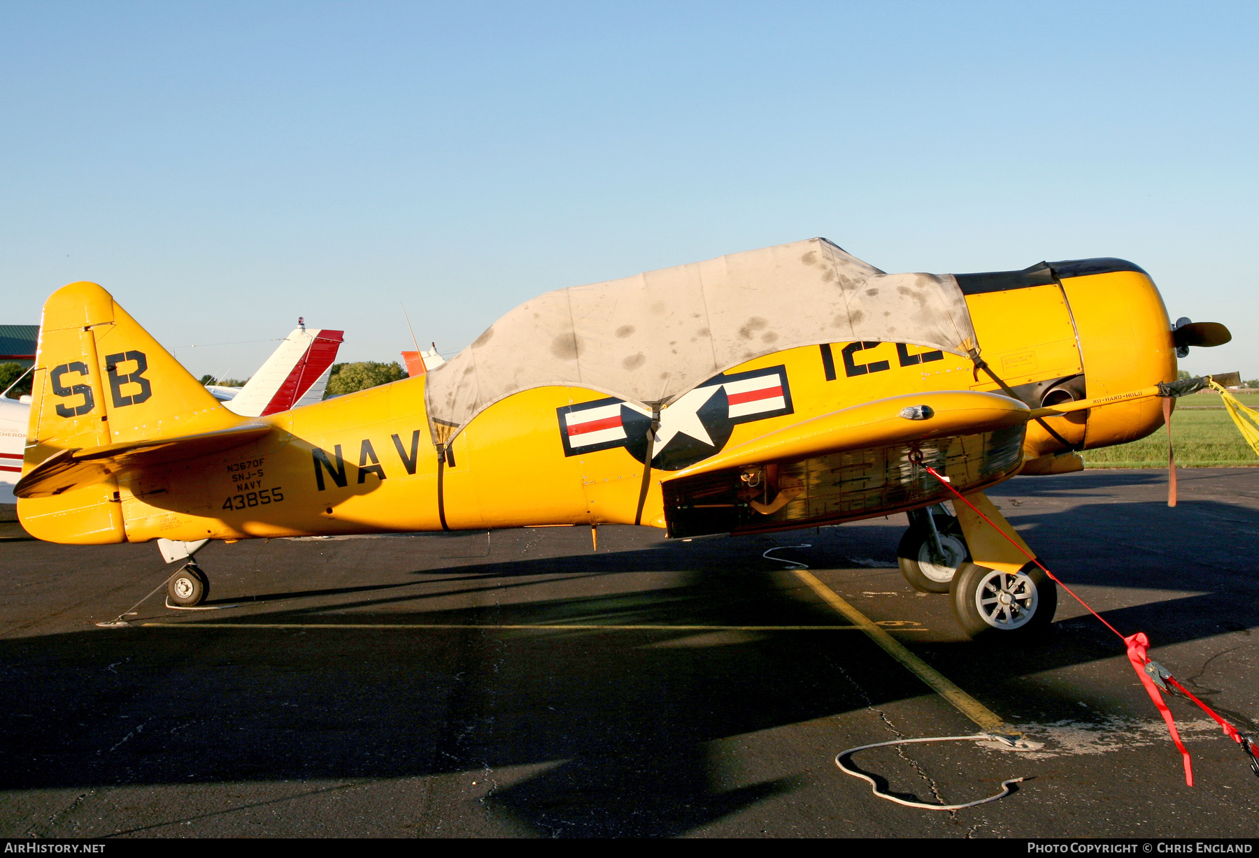 Aircraft Photo of N3670F / 43855 | North American SNJ-5 Texan | USA - Navy | AirHistory.net #743805