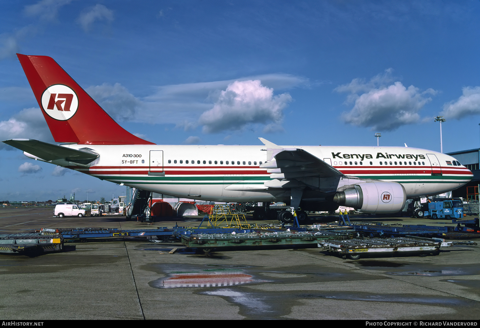 Aircraft Photo of 5Y-BFT | Airbus A310-304 | Kenya Airways | AirHistory.net #743806