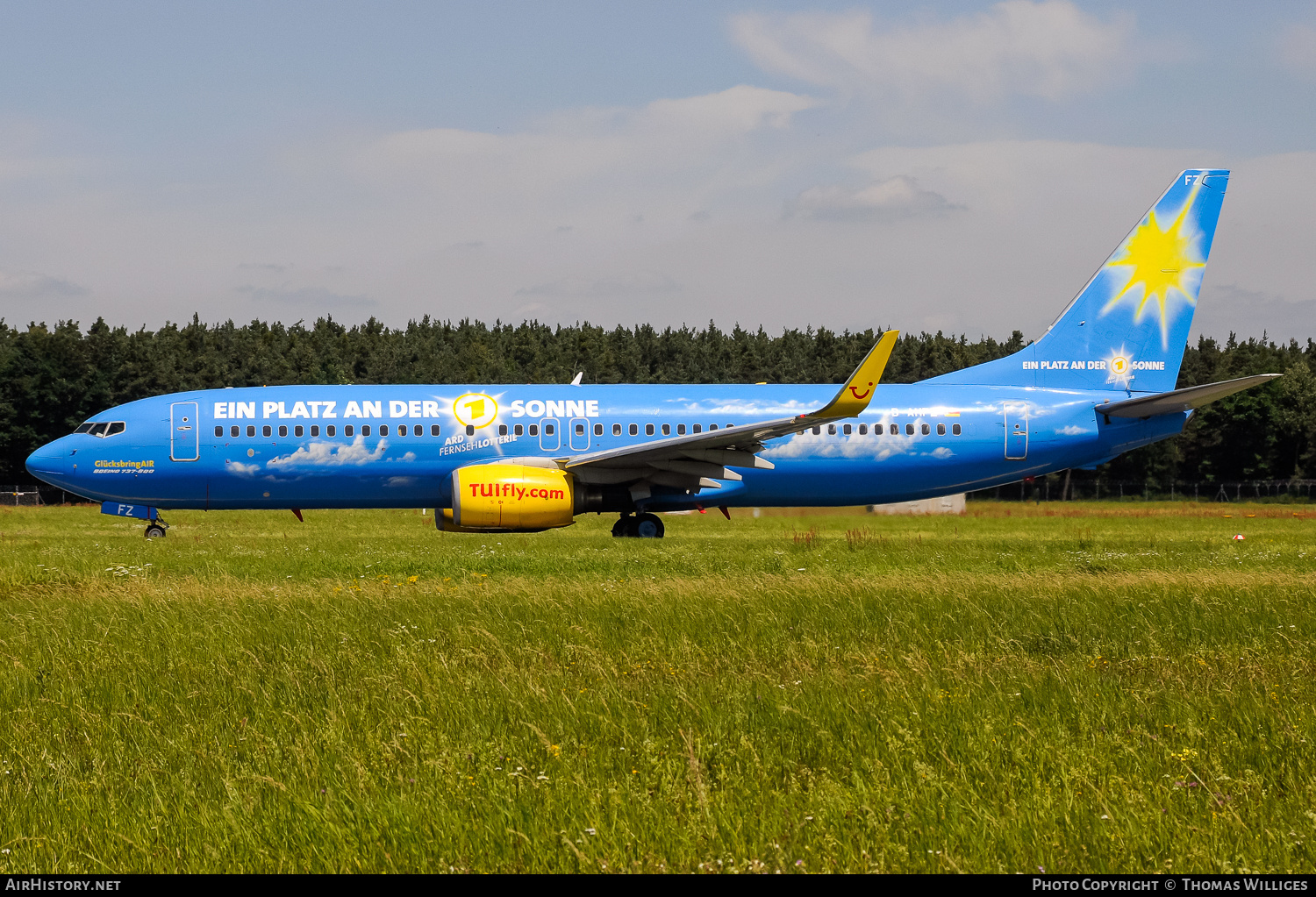 Aircraft Photo of D-AHFZ | Boeing 737-8K5 | TUIfly | AirHistory.net #743814