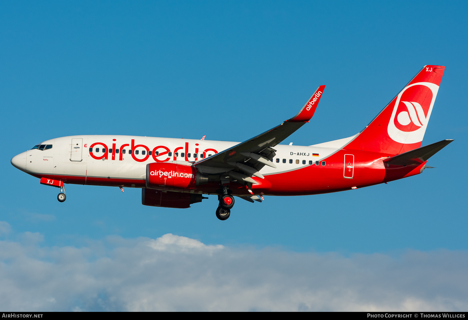 Aircraft Photo of D-AHXJ | Boeing 737-7K5 | Air Berlin | AirHistory.net #743828