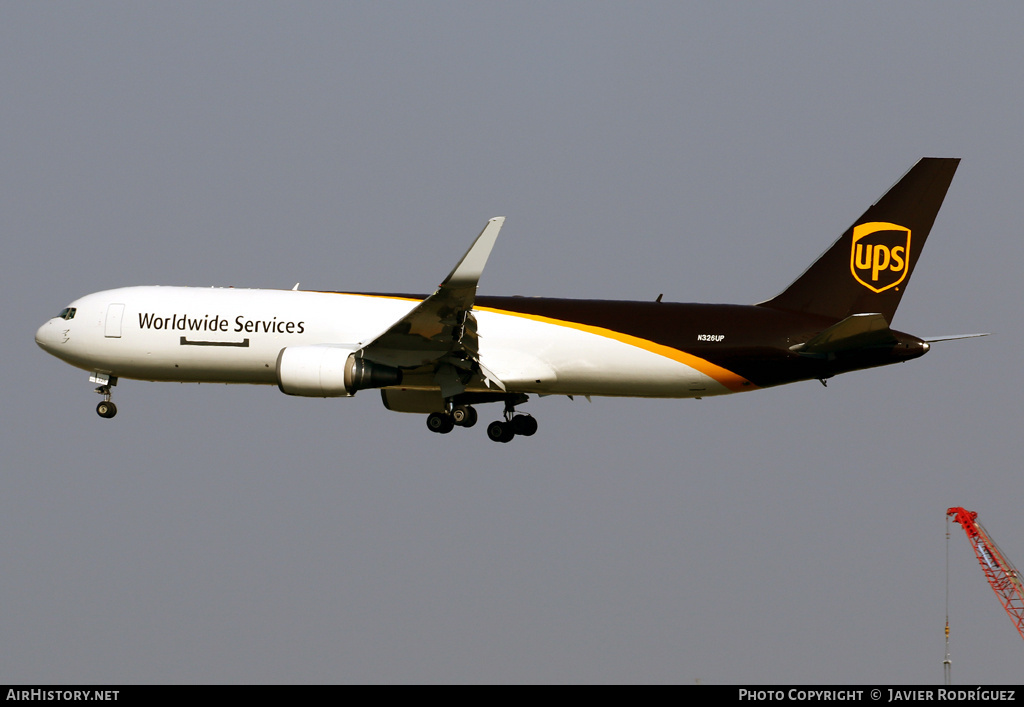 Aircraft Photo of N326UP | Boeing 767-34AF/ER | United Parcel Service - UPS | AirHistory.net #743832