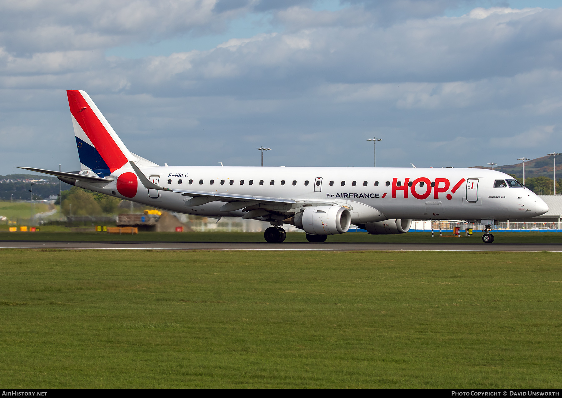 Aircraft Photo of F-HBLC | Embraer 190LR (ERJ-190-100LR) | Hop! | AirHistory.net #743852
