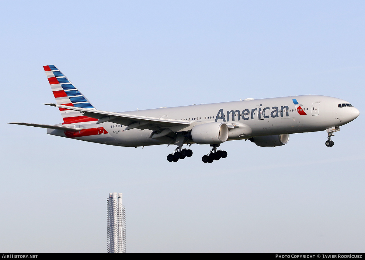 Aircraft Photo of N760AN | Boeing 777-223/ER | American Airlines | AirHistory.net #743855