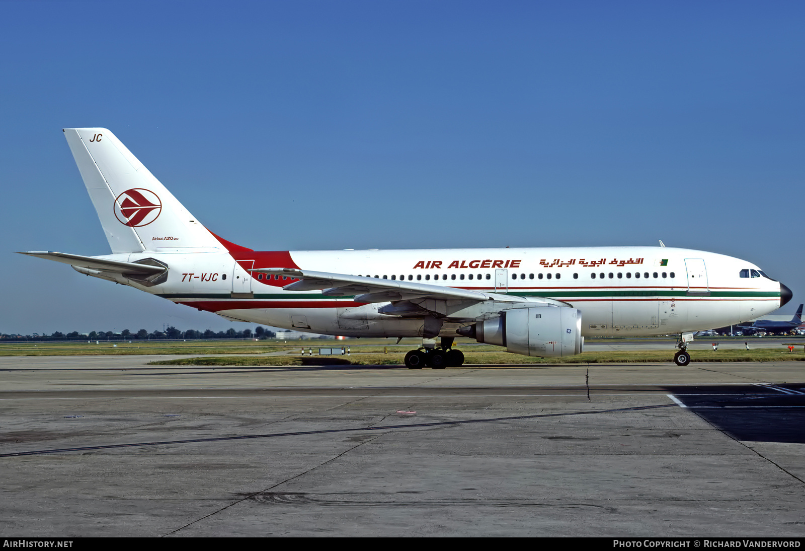 Aircraft Photo of 7T-VJC | Airbus A310-203 | Air Algérie | AirHistory.net #743886