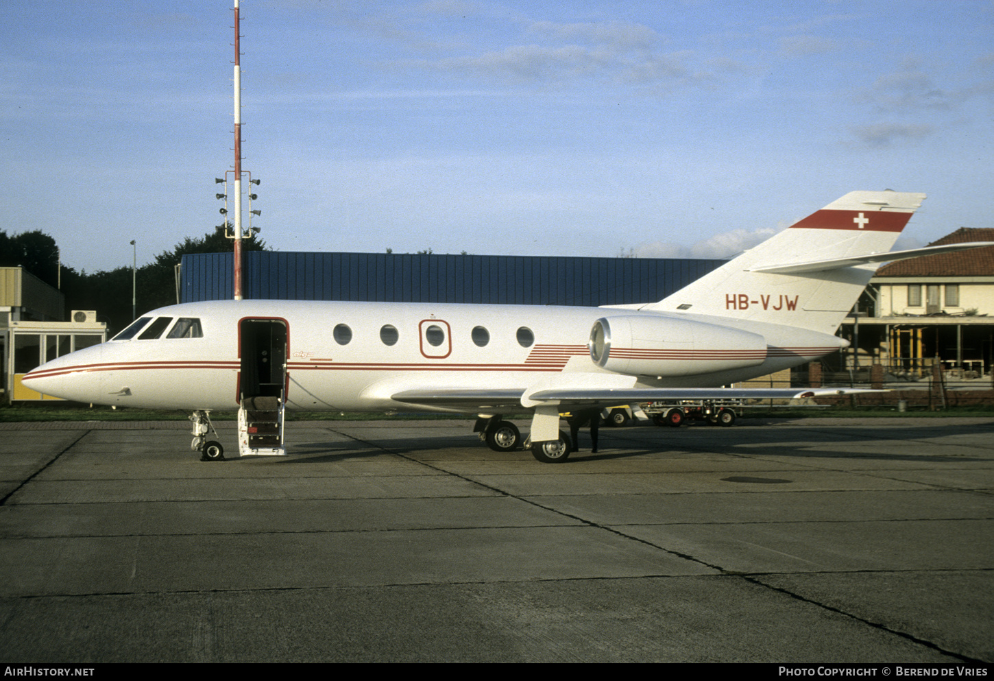 Aircraft Photo of HB-VJW | Dassault Falcon 20D-5 | ALG - Aeroleasing | AirHistory.net #743896