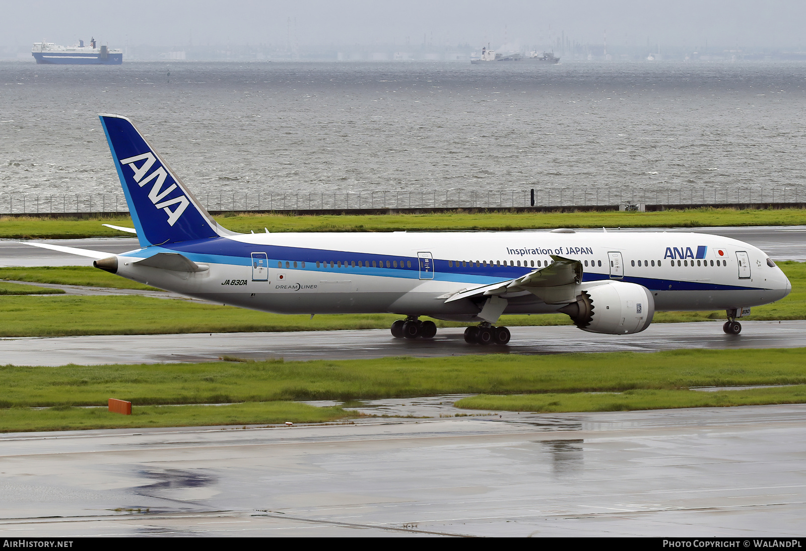 Aircraft Photo of JA830A | Boeing 787-9 Dreamliner | All Nippon Airways - ANA | AirHistory.net #743933