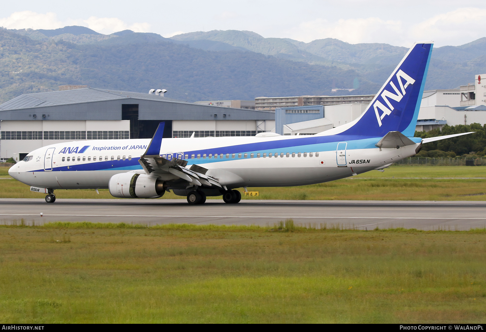 Aircraft Photo of JA65AN | Boeing 737-881 | All Nippon Airways - ANA | AirHistory.net #743940