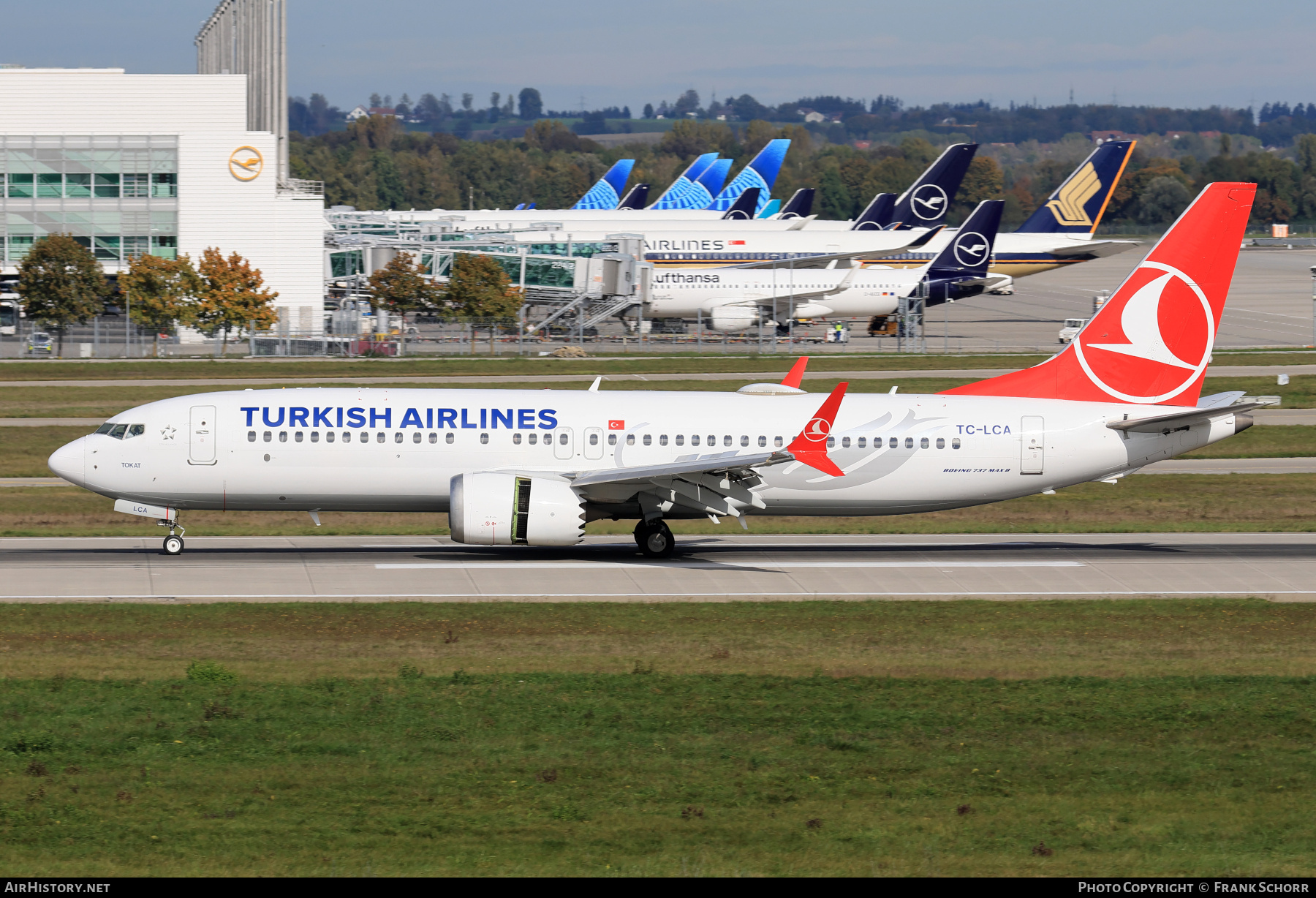 Aircraft Photo of TC-LCA | Boeing 737-8 Max 8 | Turkish Airlines | AirHistory.net #743958
