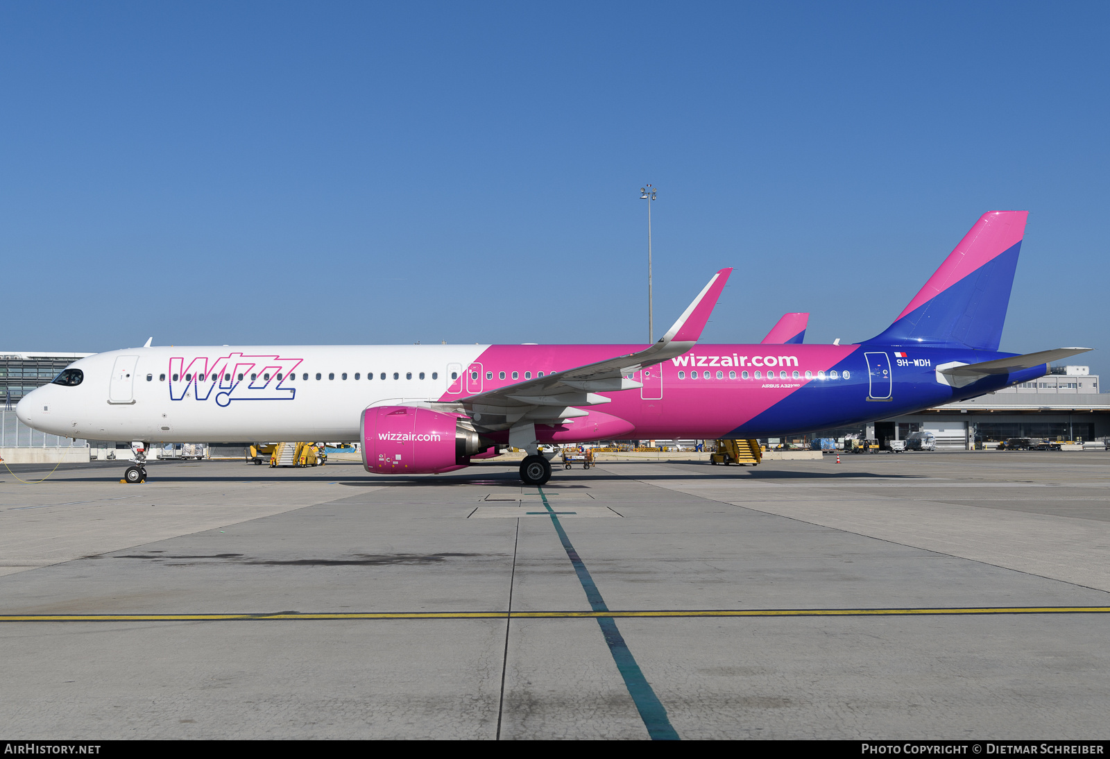 Aircraft Photo of 9H-WDH | Airbus A321-271NX | Wizz Air | AirHistory.net #743967
