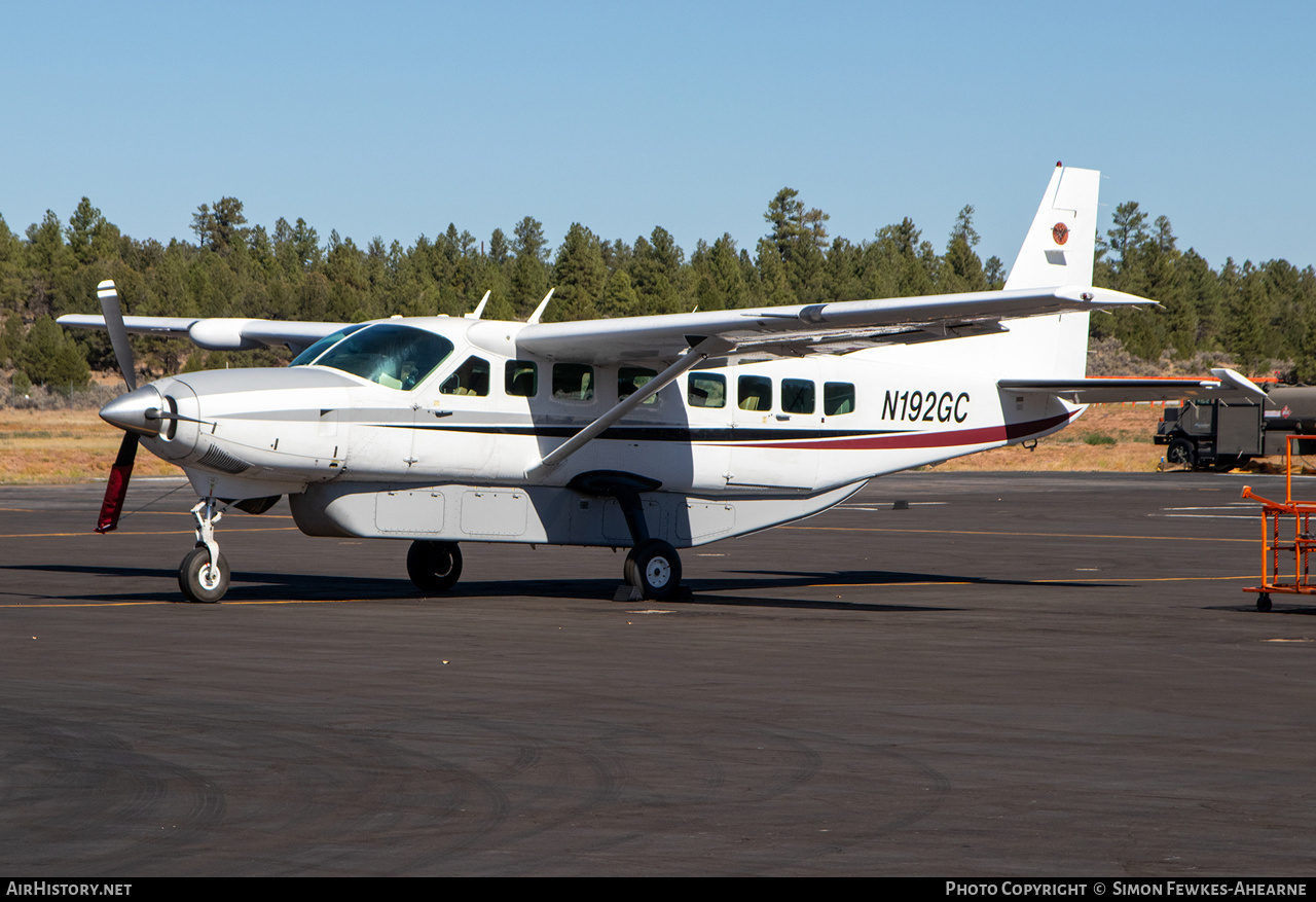 Aircraft Photo of N192GC | Cessna 208B Grand Caravan | Grand Canyon Scenic Airlines | AirHistory.net #744000