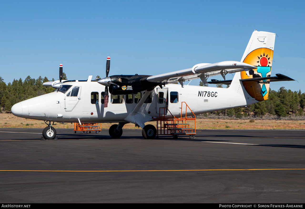 Aircraft Photo of N178GC | De Havilland Canada DHC-6-300 VistaLiner | Grand Canyon Scenic Airlines | AirHistory.net #744003