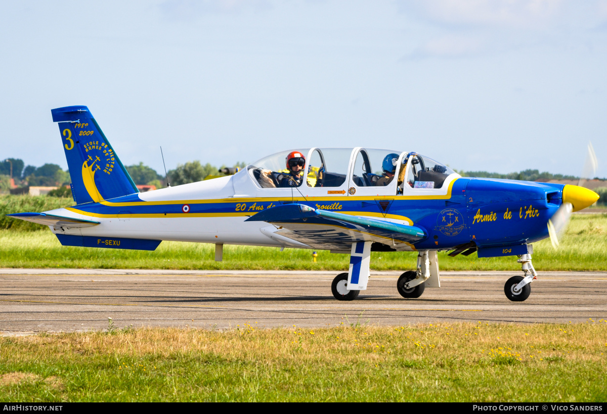 Aircraft Photo of 104 | Socata TB-30 Epsilon | France - Air Force | AirHistory.net #744012