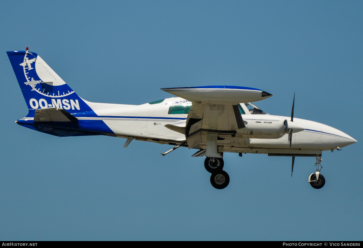Aircraft Photo of OO-MSN | Cessna T310R | Aerodata Surveys | AirHistory.net #744014