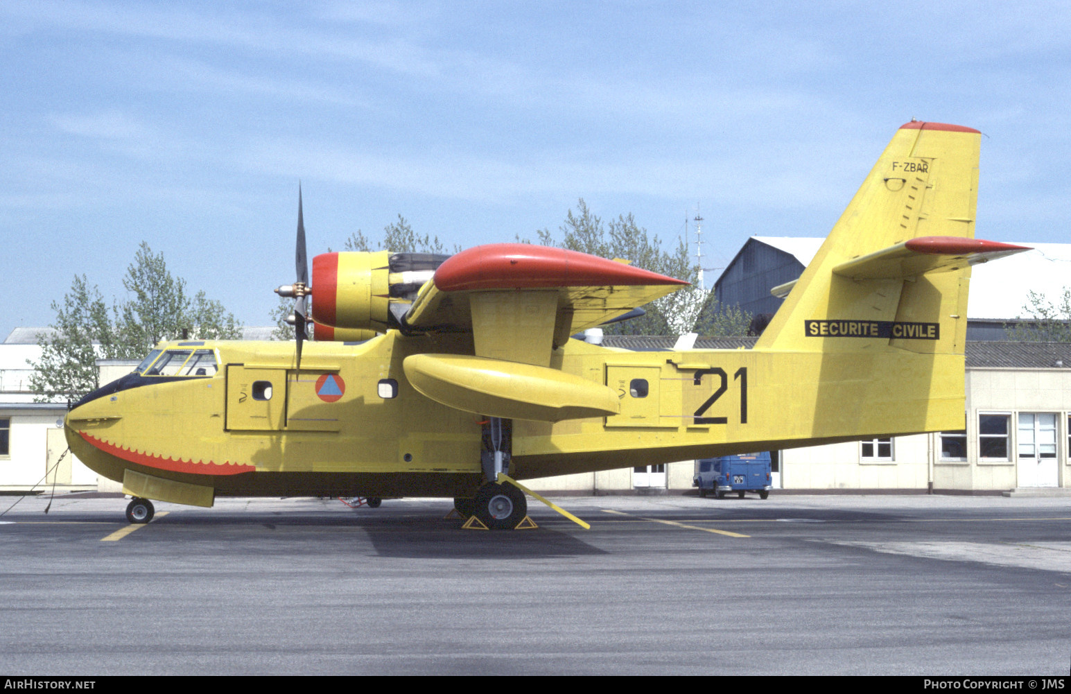 Aircraft Photo of F-ZBAR | Canadair CL-215-I (CL-215-1A10) | Sécurité Civile | AirHistory.net #744025