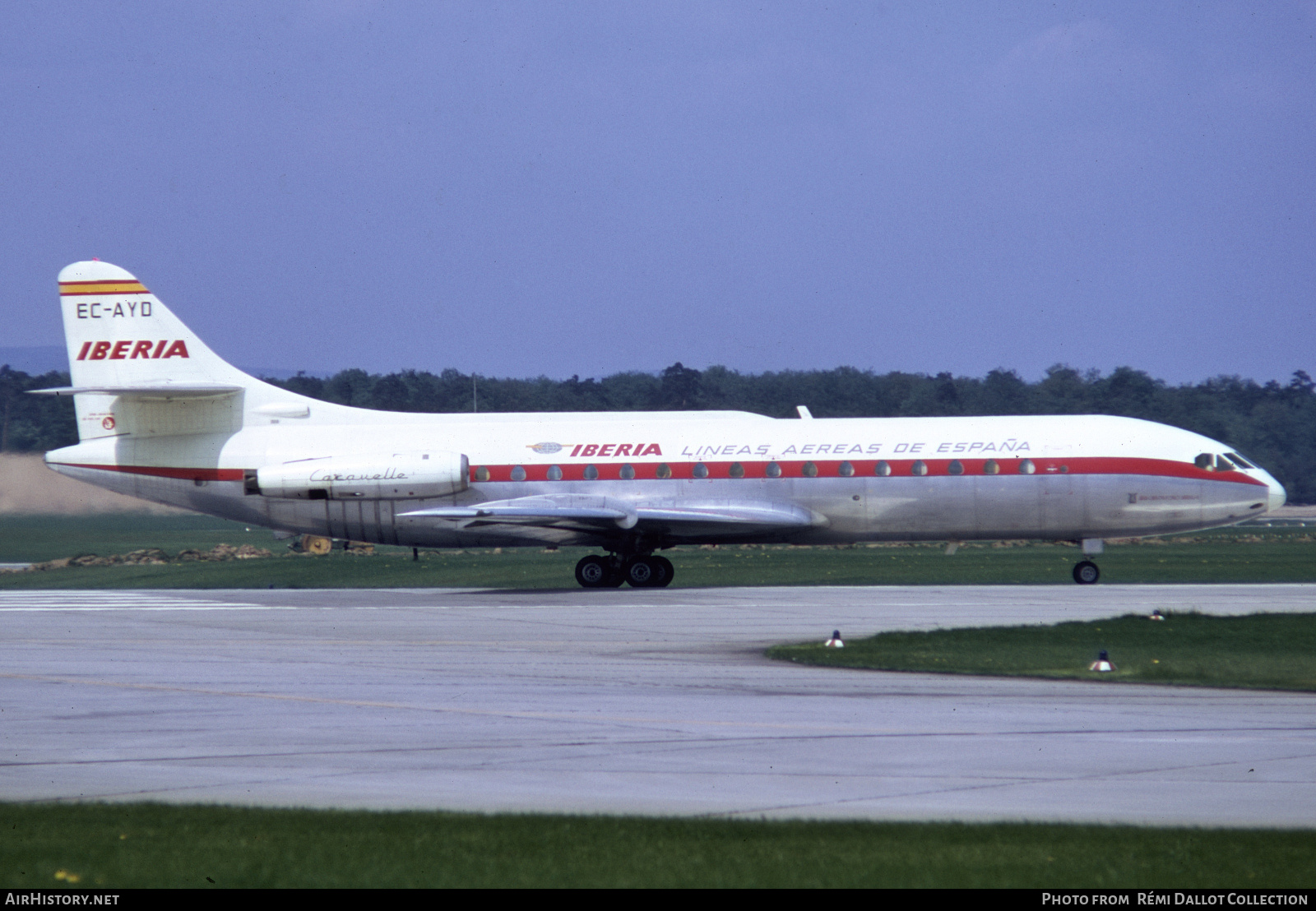 Aircraft Photo of EC-AYD | Sud SE-210 Caravelle VI-R | Iberia | AirHistory.net #744027