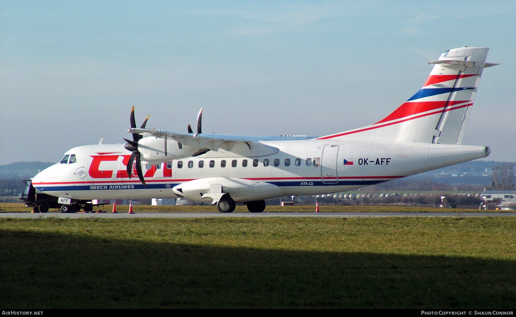 Aircraft Photo of OK-AFF | ATR ATR-42-420 | ČSA - Czech Airlines | AirHistory.net #744032