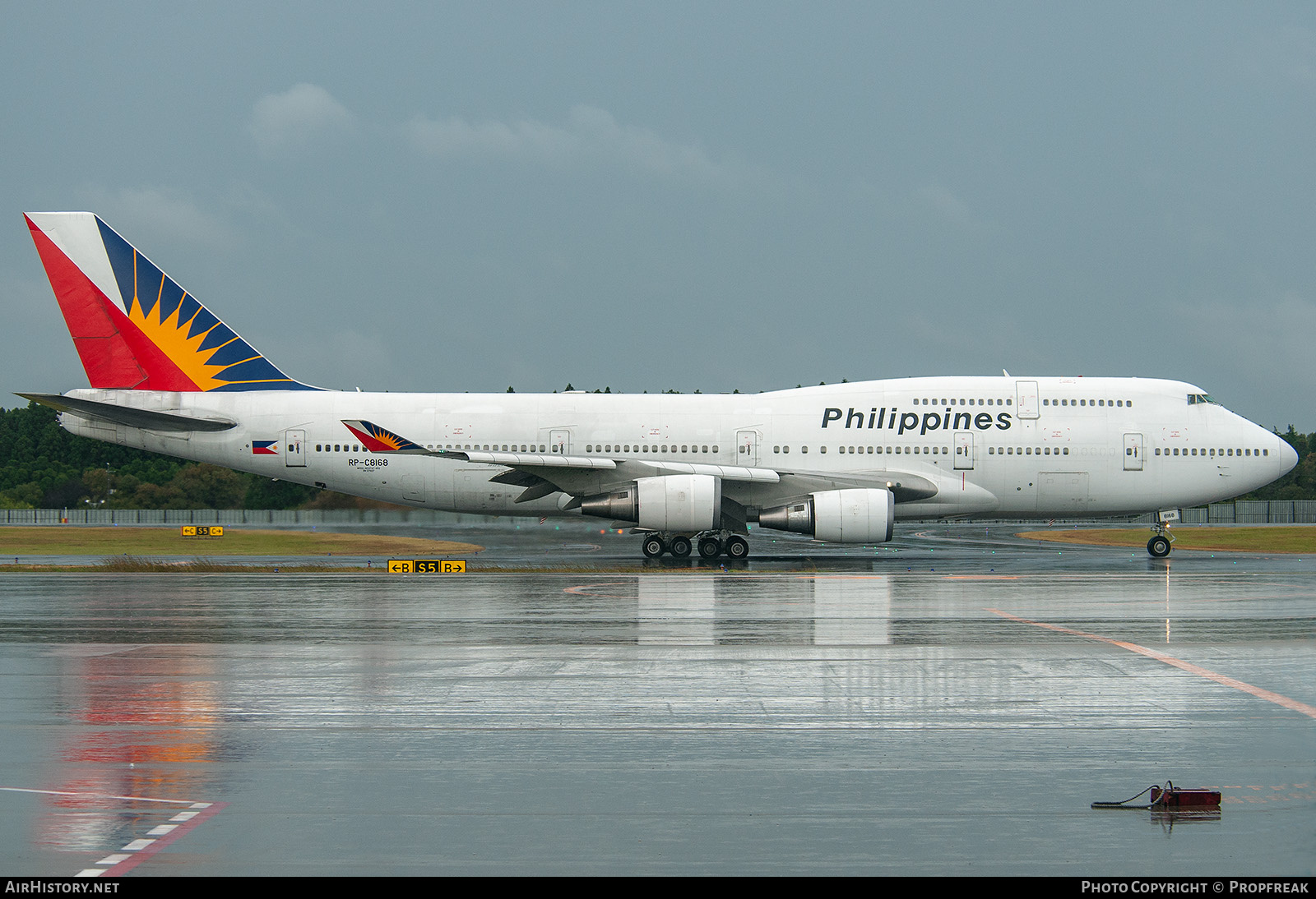 Aircraft Photo of RP-C8168 | Boeing 747-4F6 | Philippine Airlines | AirHistory.net #744040