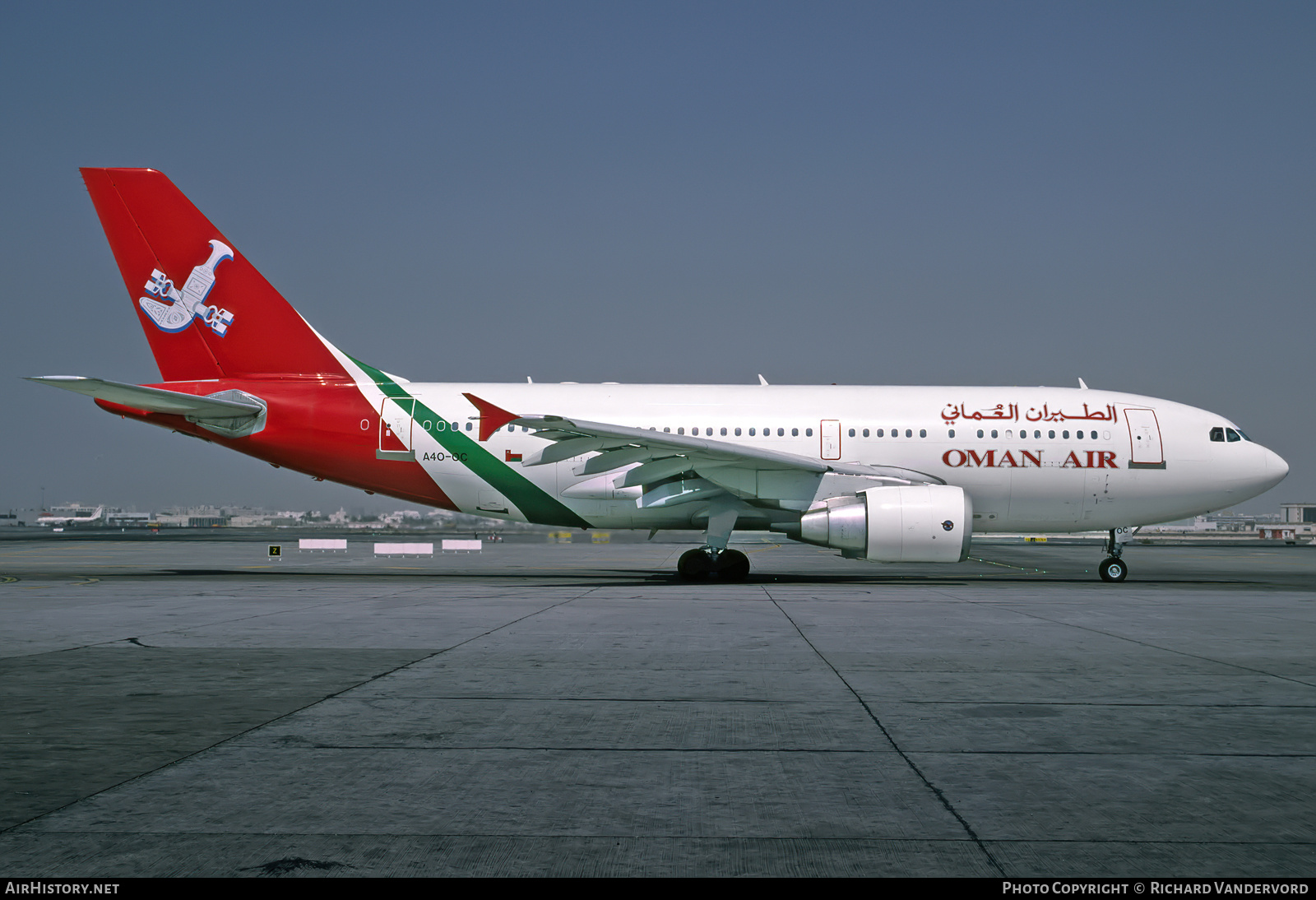 Aircraft Photo of A4O-OC | Airbus A310-325 | Oman Air | AirHistory.net #744041