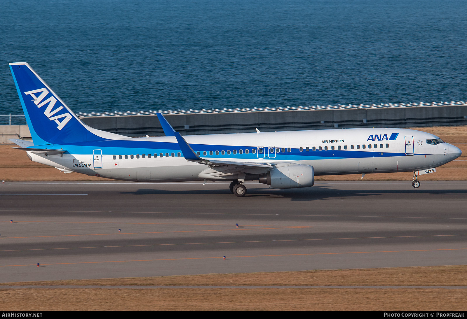 Aircraft Photo of JA53AN | Boeing 737-881 | All Nippon Airways - ANA | AirHistory.net #744047