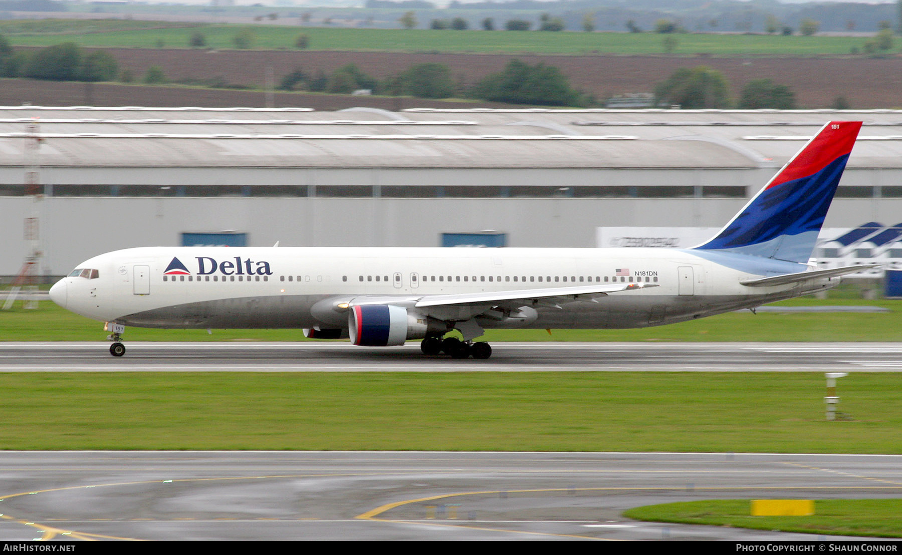 Aircraft Photo of N181DN | Boeing 767-332/ER | Delta Air Lines | AirHistory.net #744057