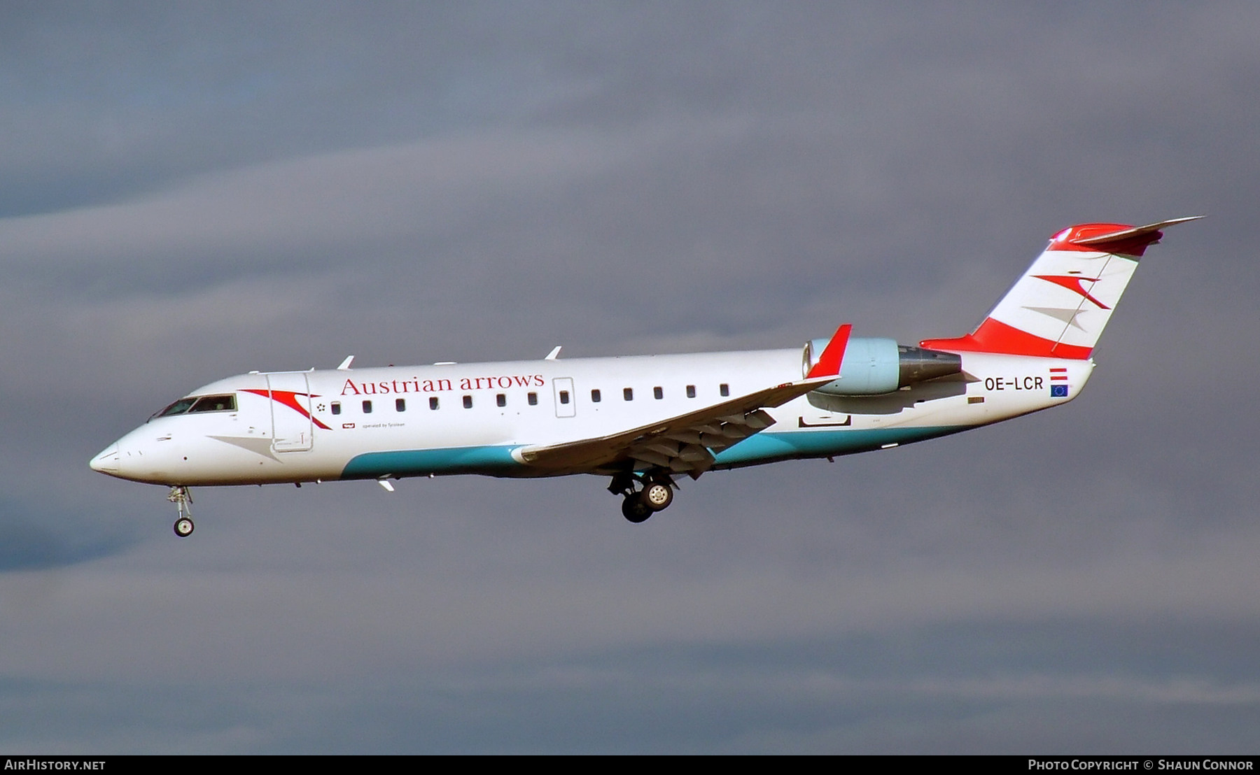 Aircraft Photo of OE-LCR | Bombardier CRJ-200ER (CL-600-2B19) | Austrian Arrows | AirHistory.net #744059