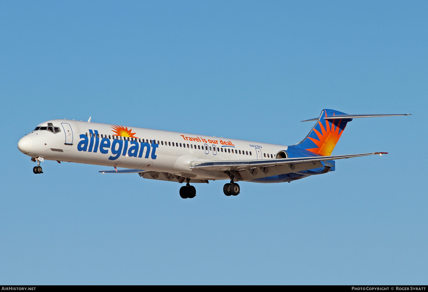 Aircraft Photo of N421NV | McDonnell Douglas MD-83 (DC-9-83) | Allegiant Air | AirHistory.net #744066