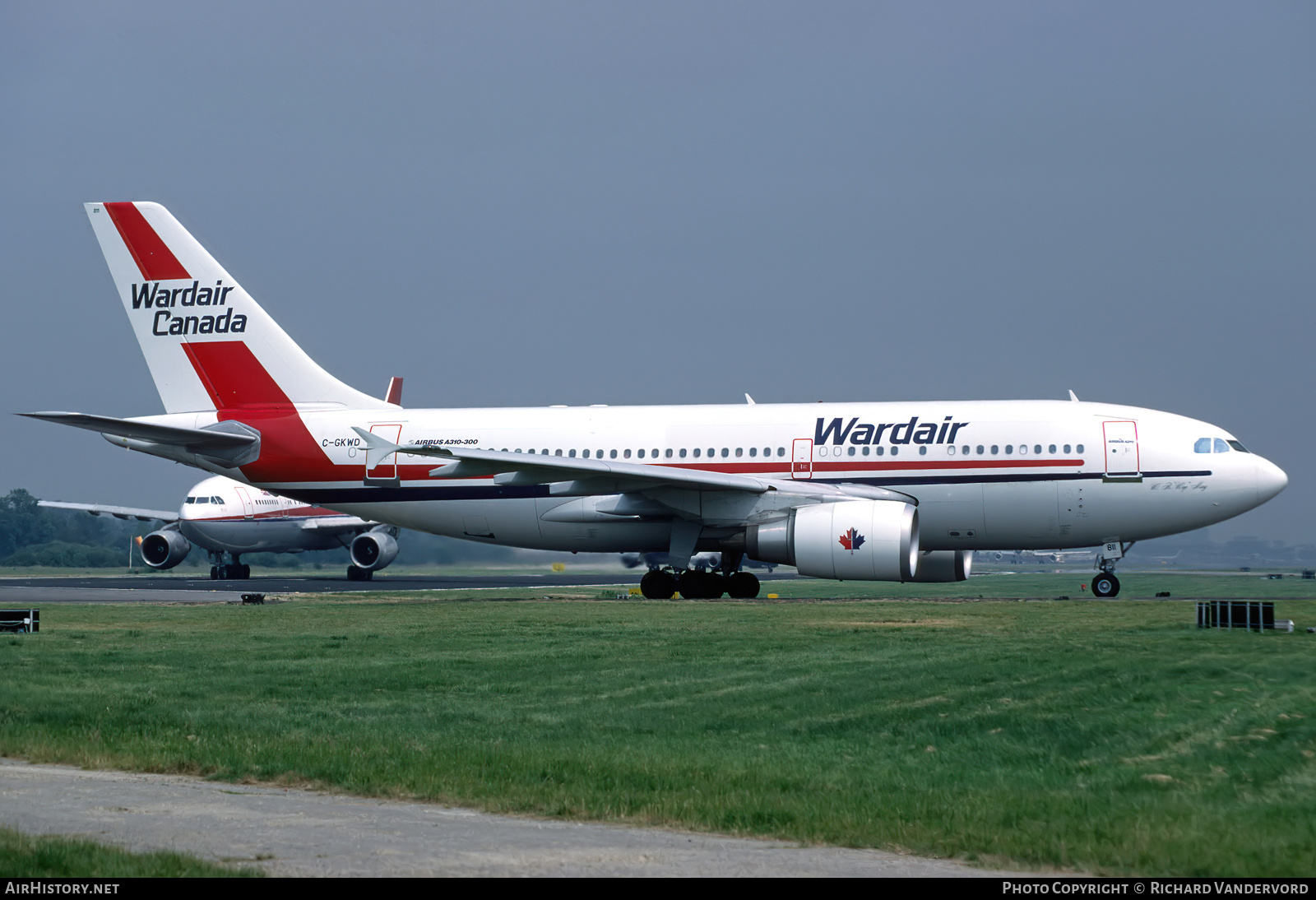 Aircraft Photo of C-GKWD | Airbus A310-304 | Wardair Canada | AirHistory.net #744072