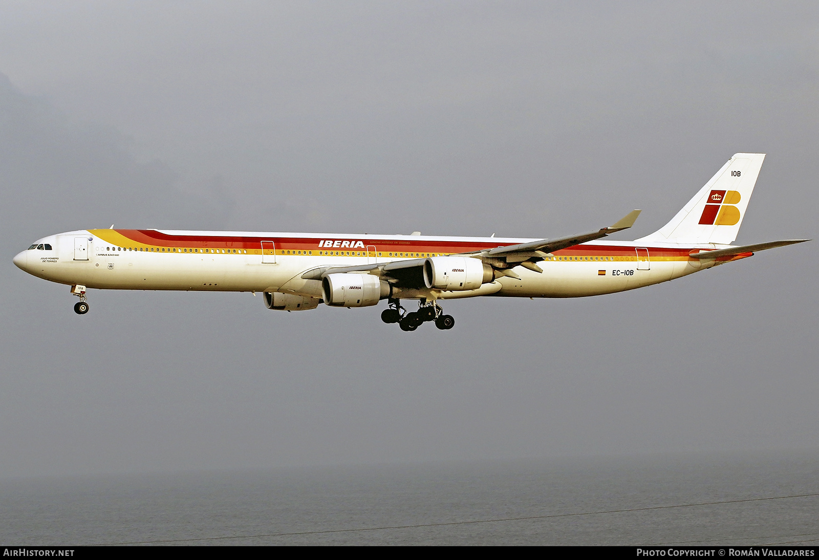 Aircraft Photo of EC-IOB | Airbus A340-642 | Iberia | AirHistory.net #744075