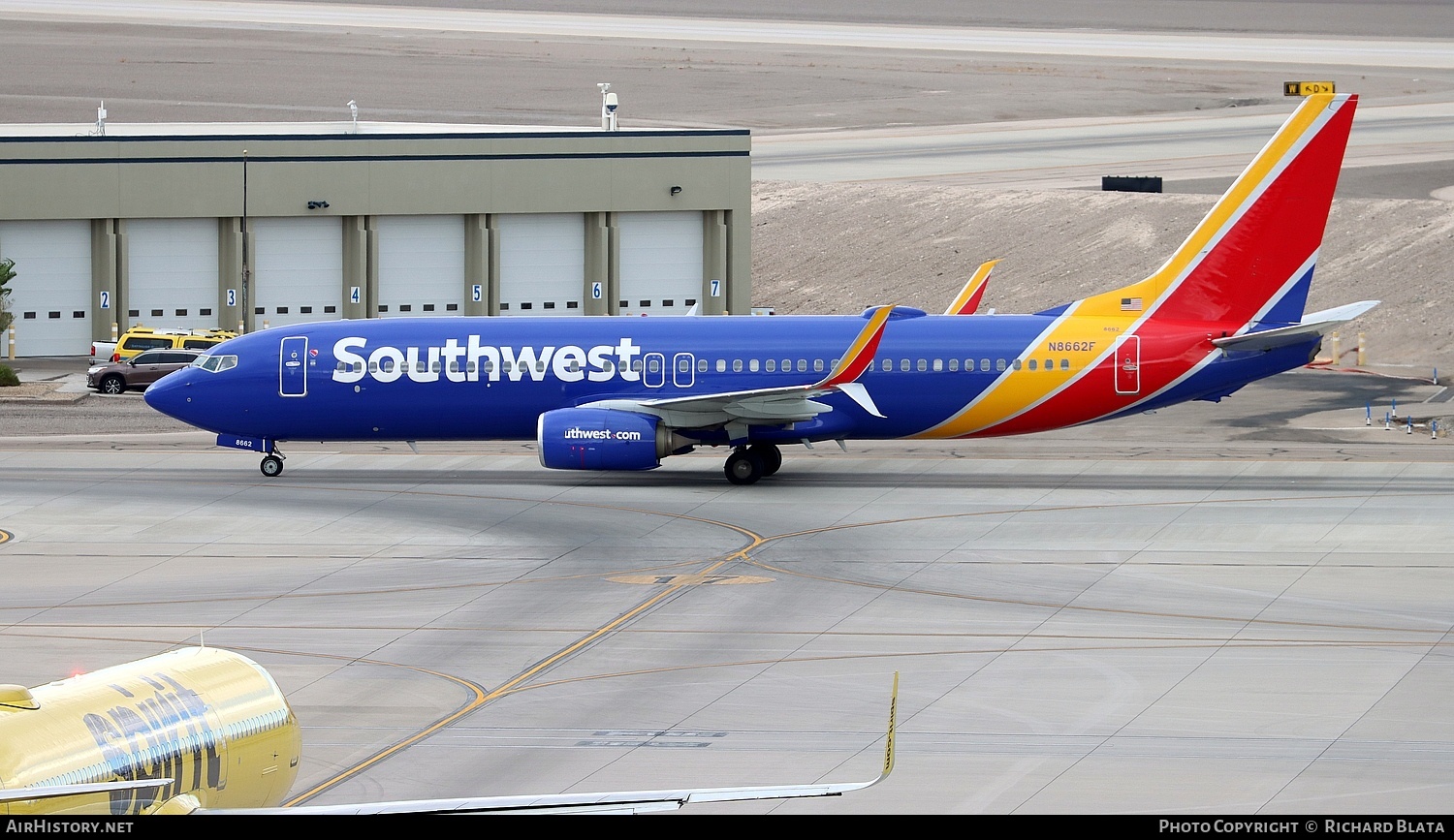 Aircraft Photo of N8662F | Boeing 737-8H4 | Southwest Airlines | AirHistory.net #744097