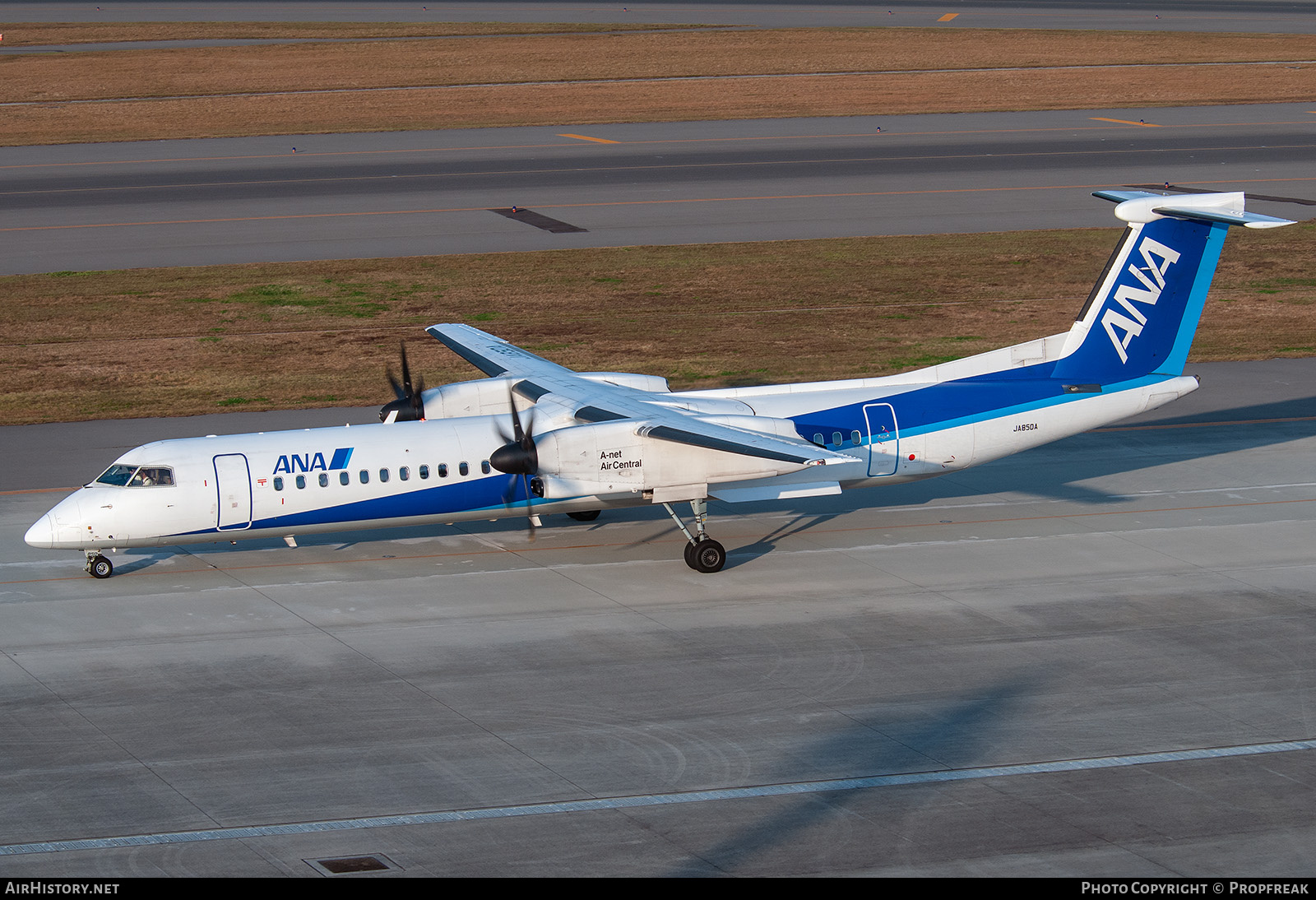 Aircraft Photo of JA850A | Bombardier DHC-8-402 Dash 8 | All Nippon Airways - ANA | AirHistory.net #744101