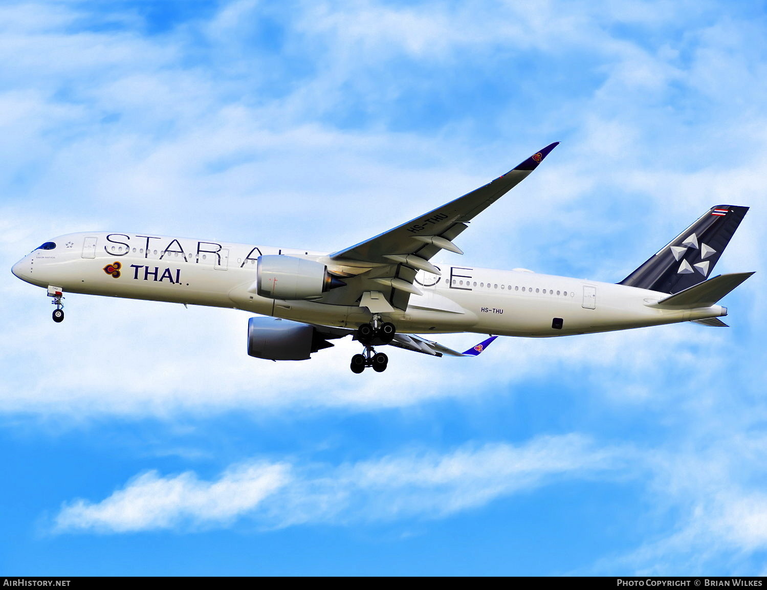 Aircraft Photo of HS-THU | Airbus A350-941 | Thai Airways International | AirHistory.net #744108