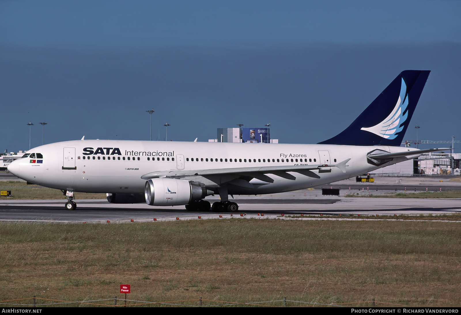 Aircraft Photo of CS-TKM | Airbus A310-304 | SATA Internacional | AirHistory.net #744110