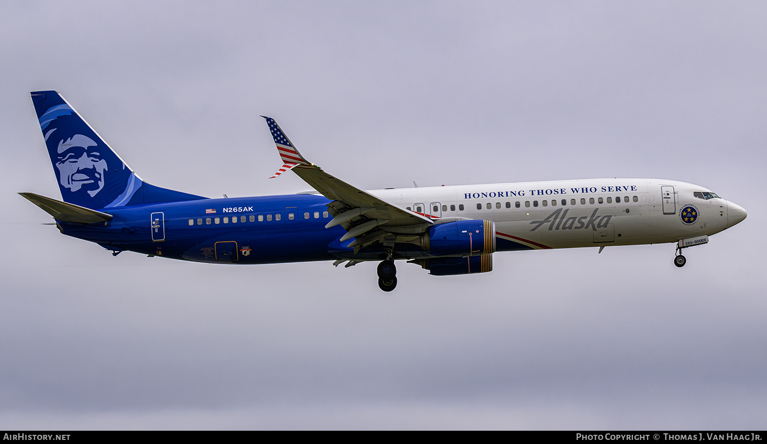 Aircraft Photo of N265AK | Boeing 737-900/ER | Alaska Airlines | AirHistory.net #744126
