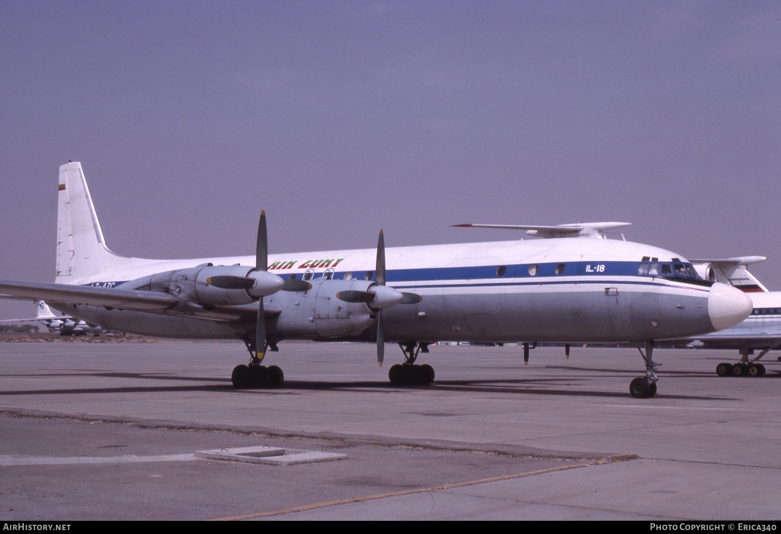 Aircraft Photo of LZ-AZC | Ilyushin Il-18V | Air Zory | AirHistory.net #744135