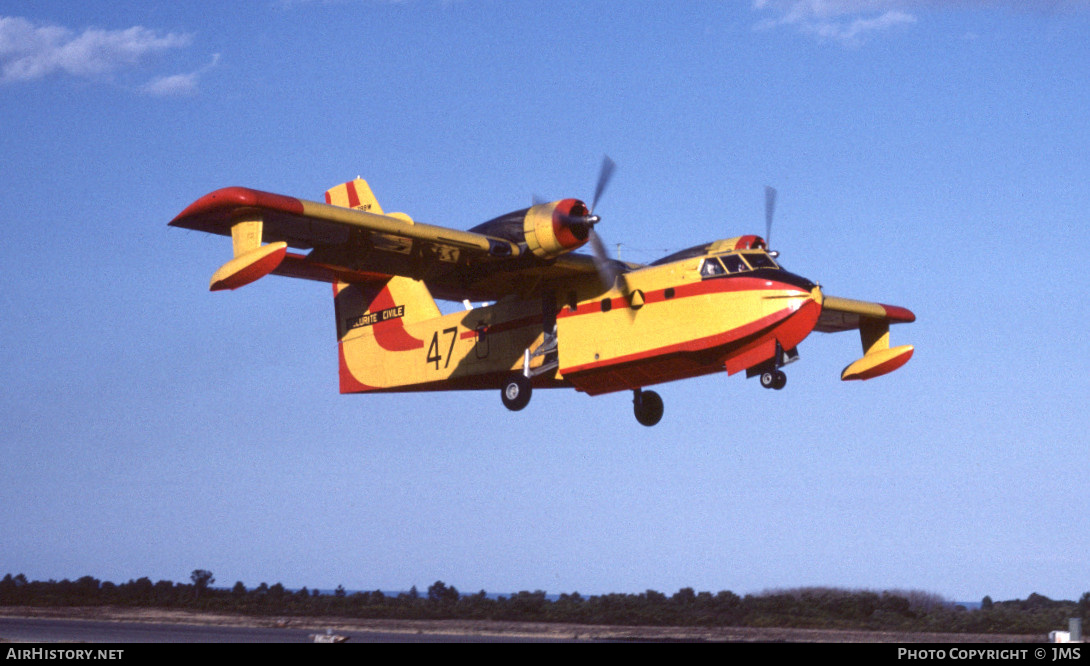 Aircraft Photo of F-ZBBW | Canadair CL-215-II (CL-215-1A10) | Sécurité Civile | AirHistory.net #744149
