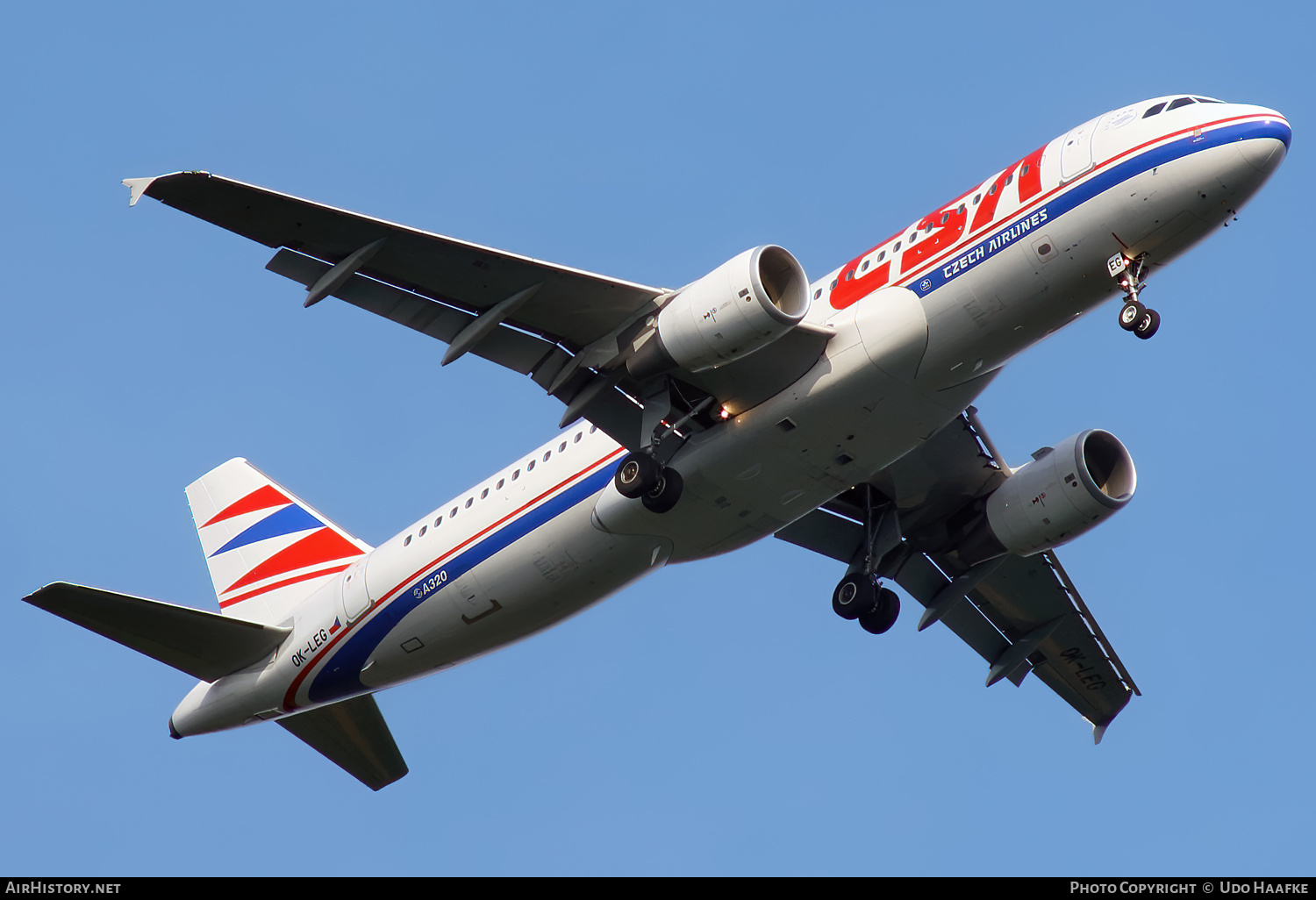 Aircraft Photo of OK-LEG | Airbus A320-214 | ČSA - Czech Airlines | AirHistory.net #744152