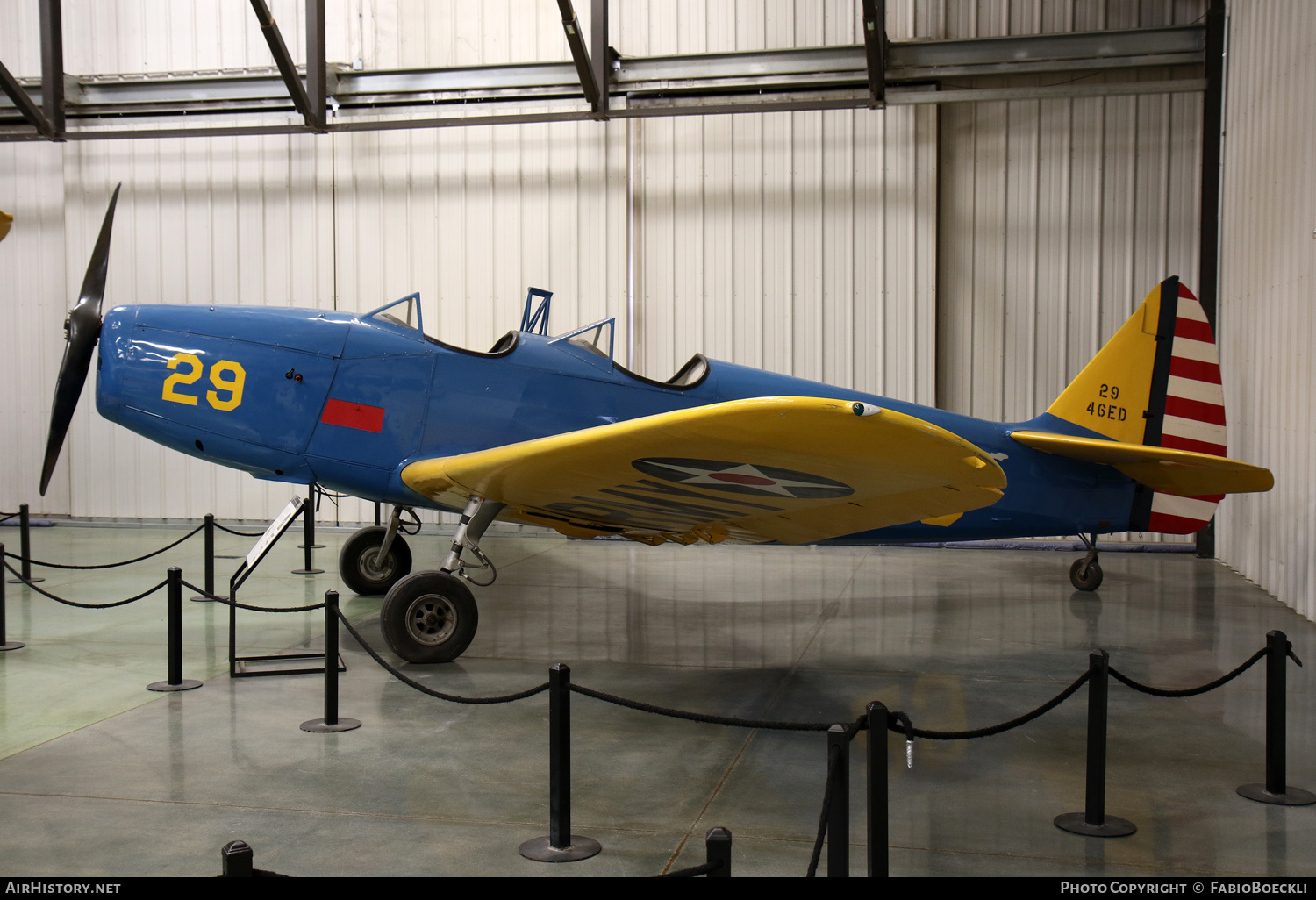 Aircraft Photo of 29 | Fairchild PT-19B Cornell (M-62A) | USA - Army | AirHistory.net #744157