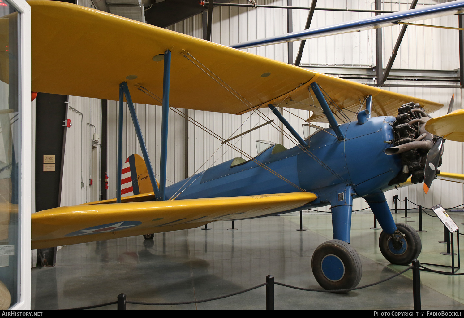 Aircraft Photo of N49379 | Stearman PT-17D Kaydet (A75N1) | USA - Army | AirHistory.net #744161