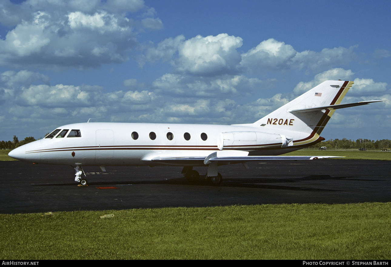 Aircraft Photo of N20AE | Dassault Falcon 20F | AirHistory.net #744195