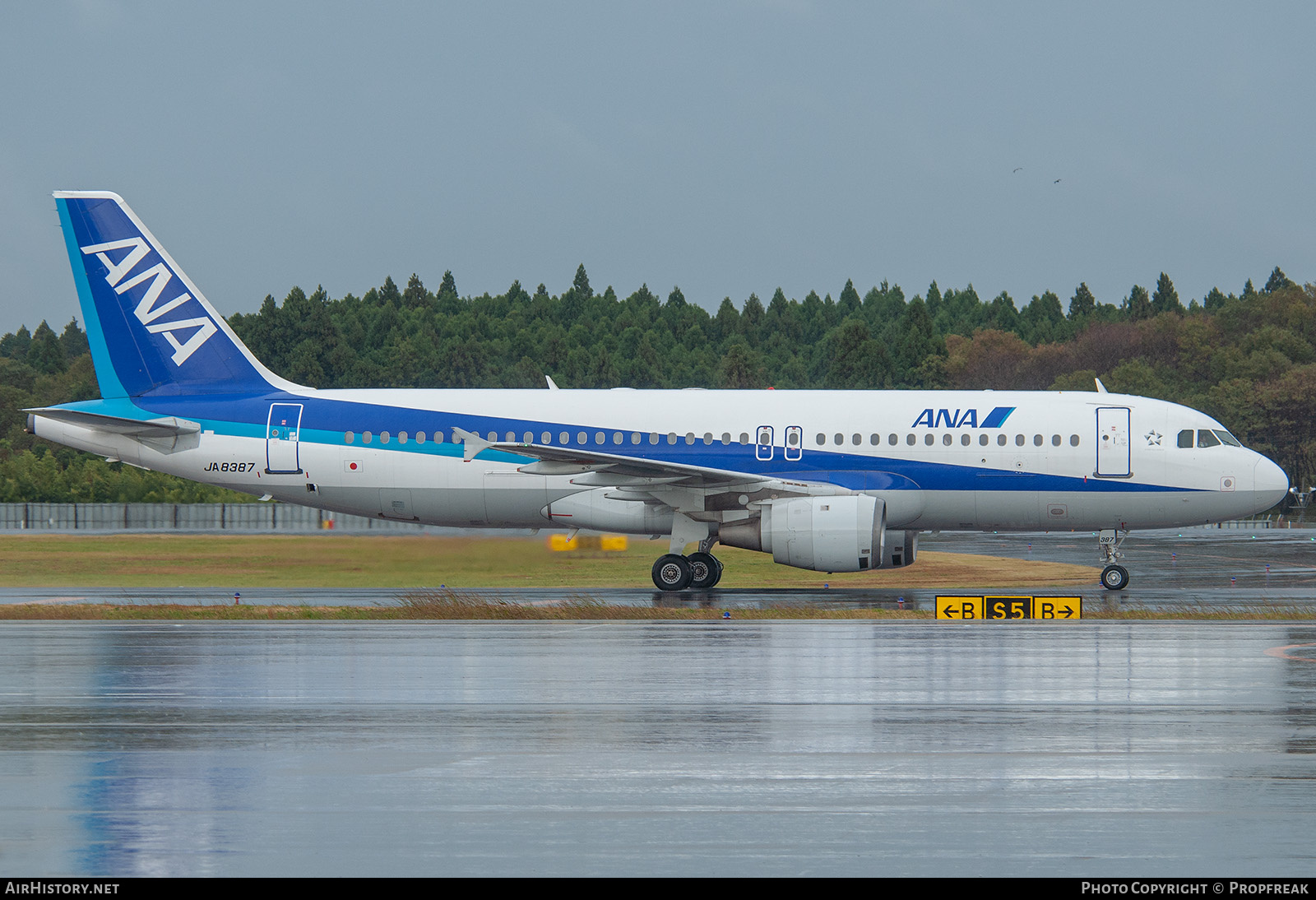 Aircraft Photo of JA8387 | Airbus A320-211 | All Nippon Airways - ANA | AirHistory.net #744208