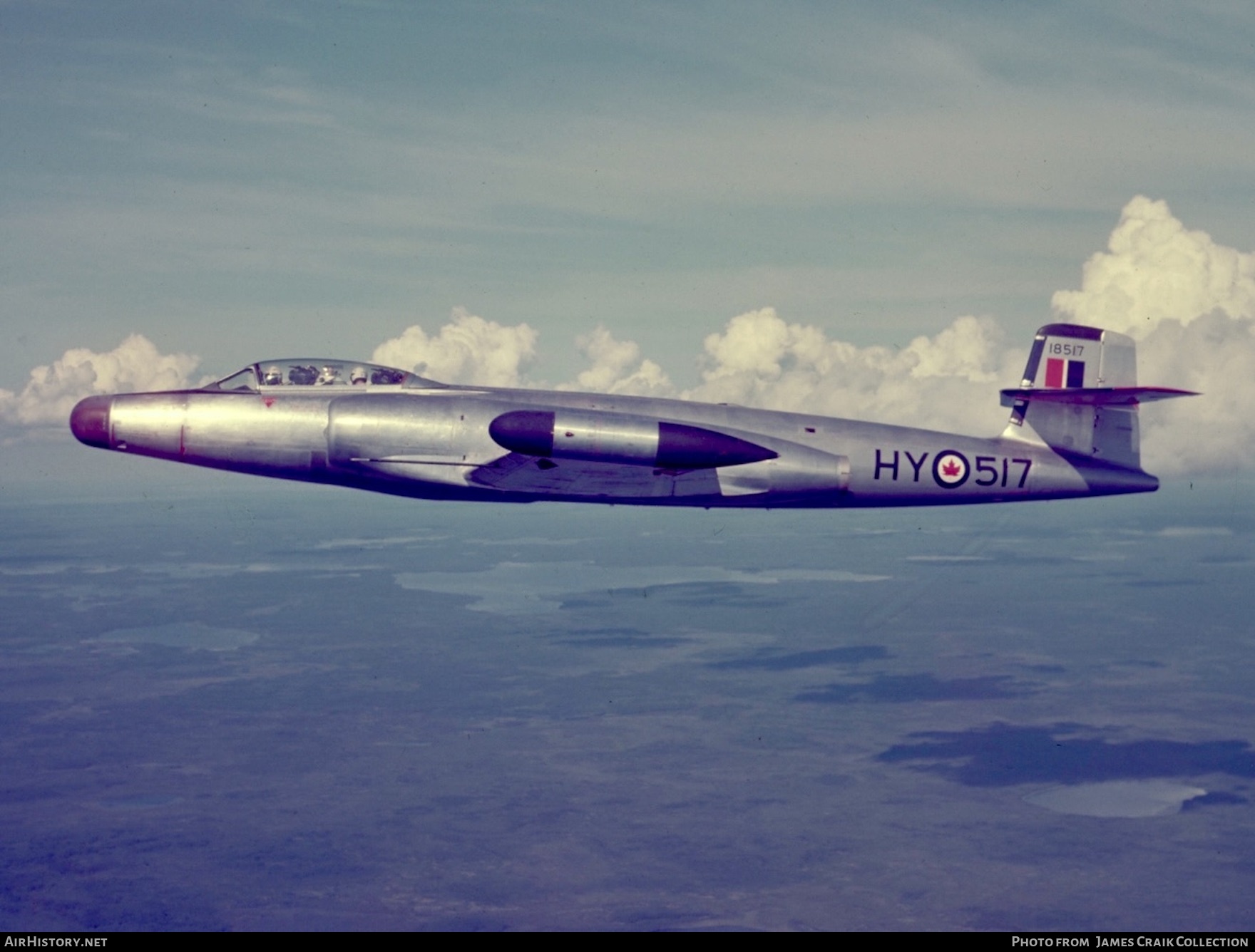 Aircraft Photo of 18517 | Avro Canada CF-100 Canuck Mk.5 | Canada - Air Force | AirHistory.net #744250