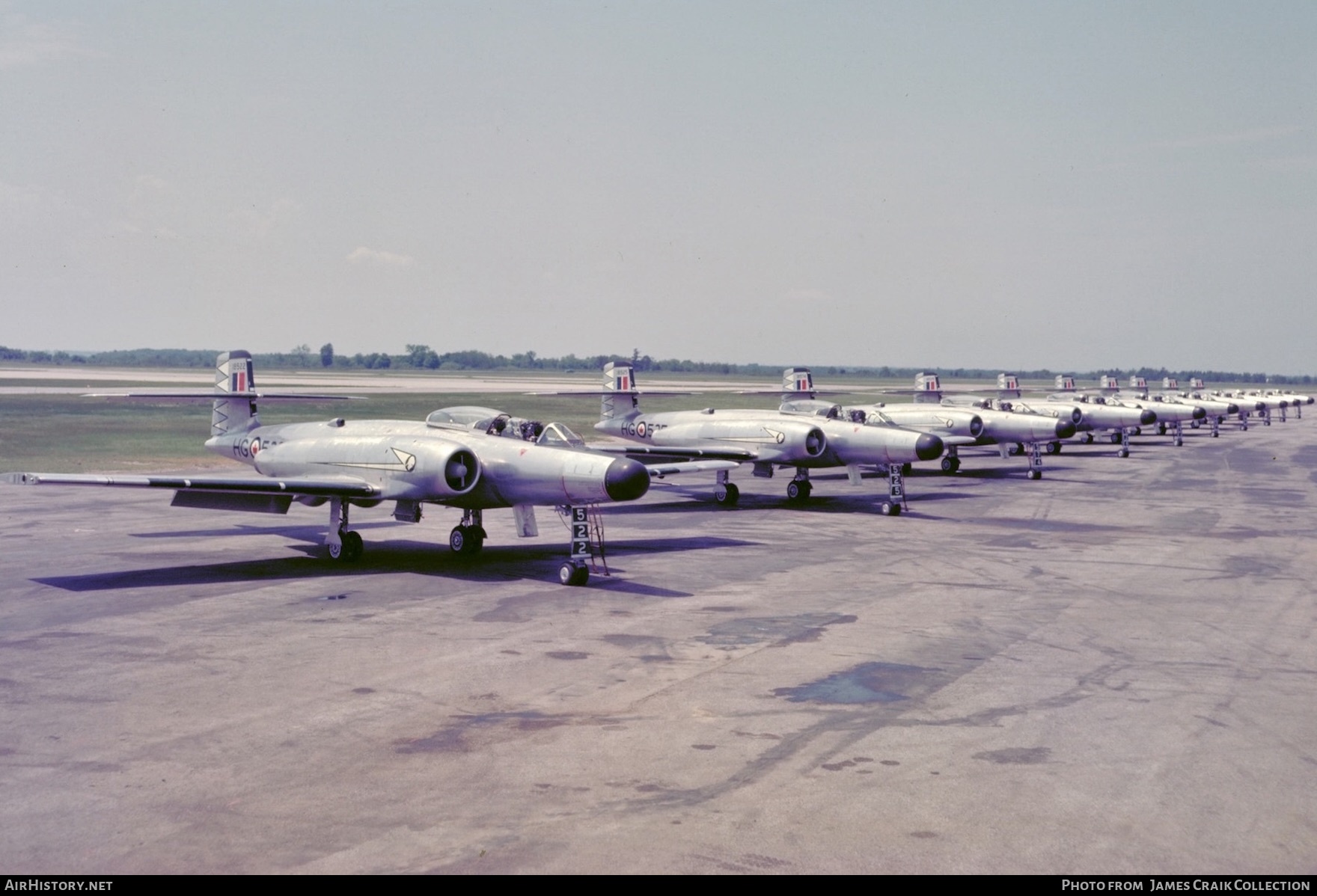 Aircraft Photo of 18522 | Avro Canada CF-100 Canuck Mk.5 | Canada - Air Force | AirHistory.net #744251