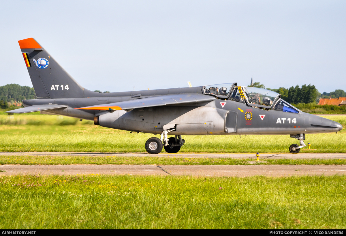 Aircraft Photo of AT14 | Dassault-Dornier Alpha Jet | Belgium - Air Force | AirHistory.net #744258