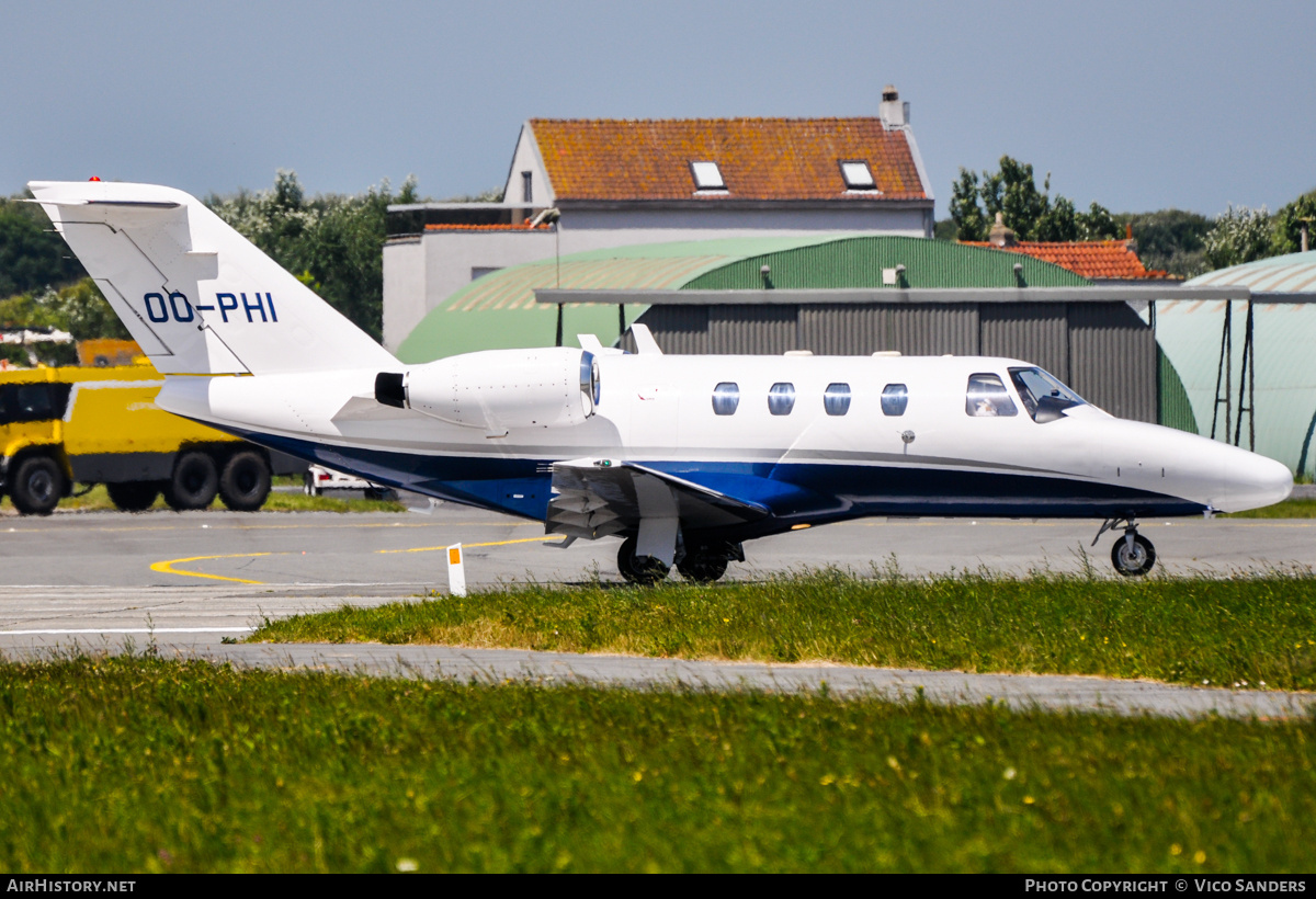 Aircraft Photo of OO-PHI | Cessna 525 CitationJet | AirHistory.net #744259