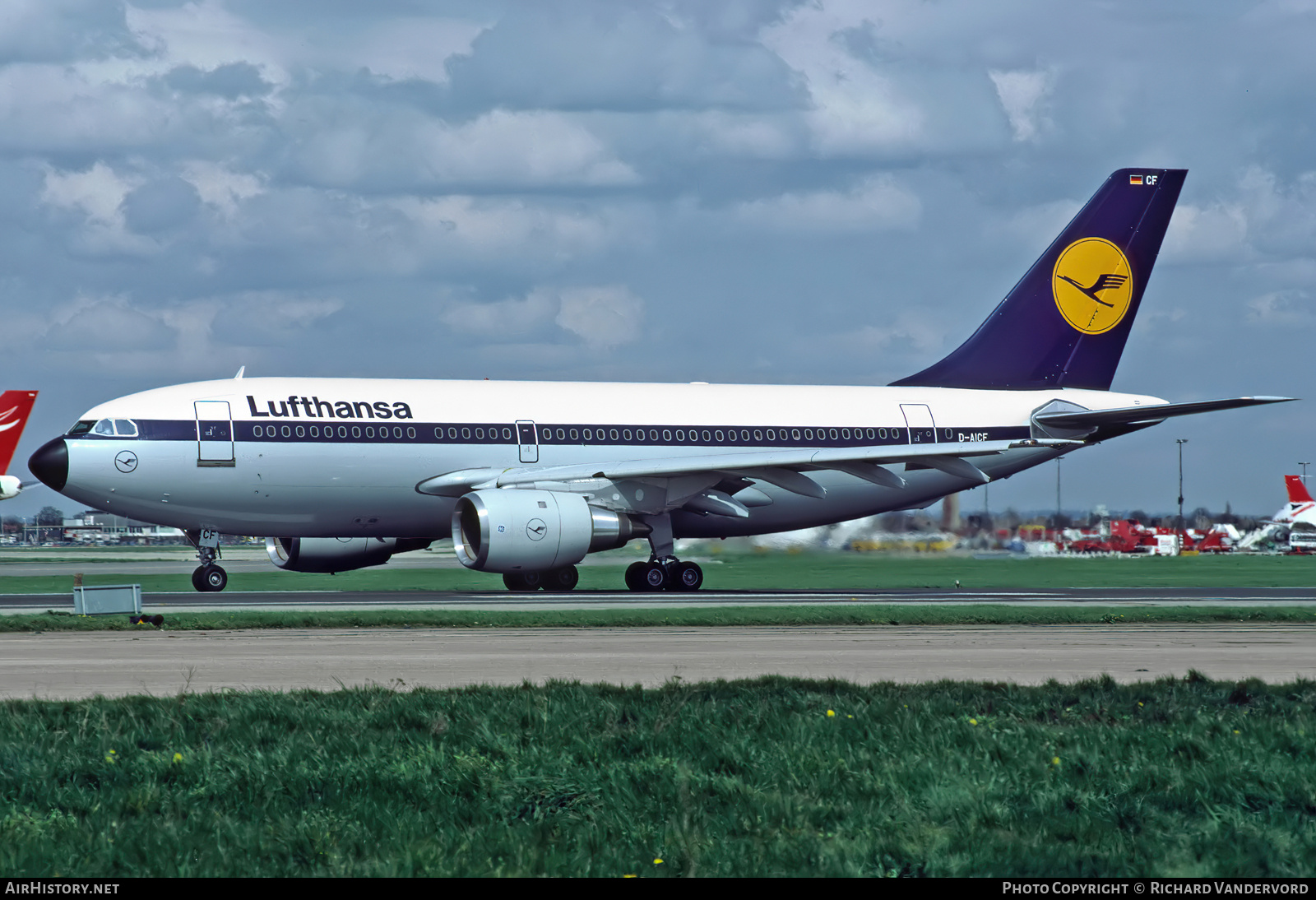 Aircraft Photo of D-AICF | Airbus A310-203 | Lufthansa | AirHistory.net #744262