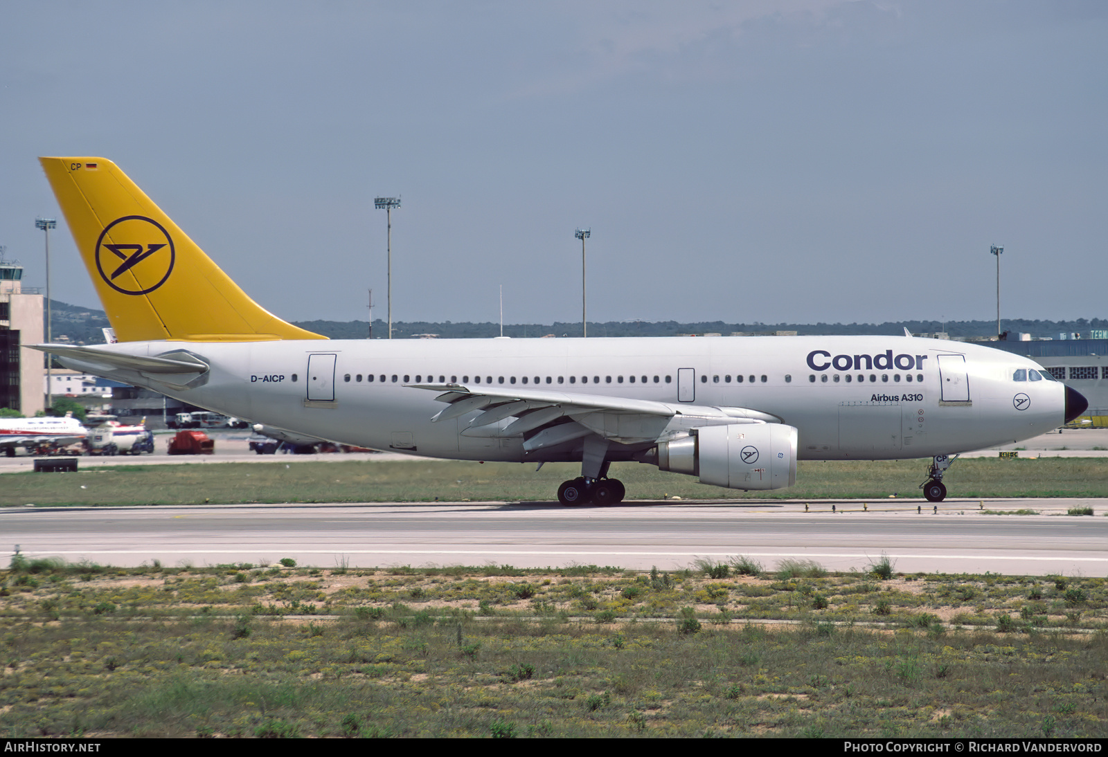 Aircraft Photo of D-AICP | Airbus A310-203 | Condor Flugdienst | AirHistory.net #744263